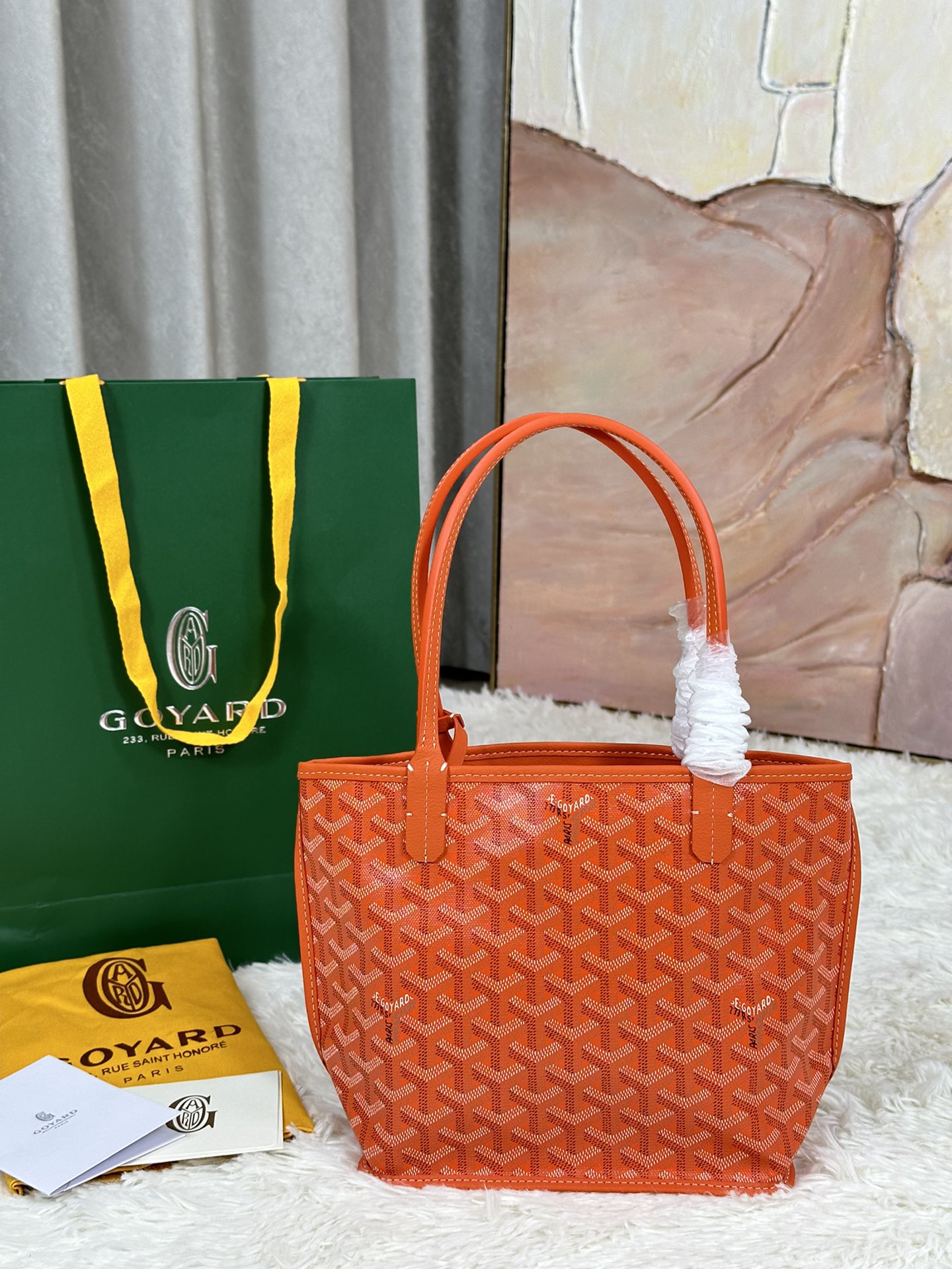 HSC-28D538019F78 Goyard Anjou Mini Shopping Bag - Image 1