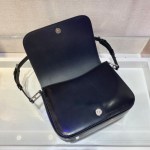 Prada Brushed leather shoulder bag - Image 8