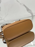 Prada Buckle medium leather handbag with belt - Image 7