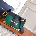 Prada Cahier Leather Bag - Image 2