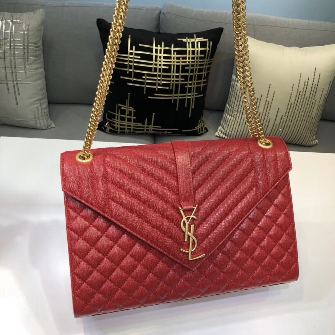 HSC-2D5F1E8310F8 YSL ENVELOPE LARGE BAG - Image 1