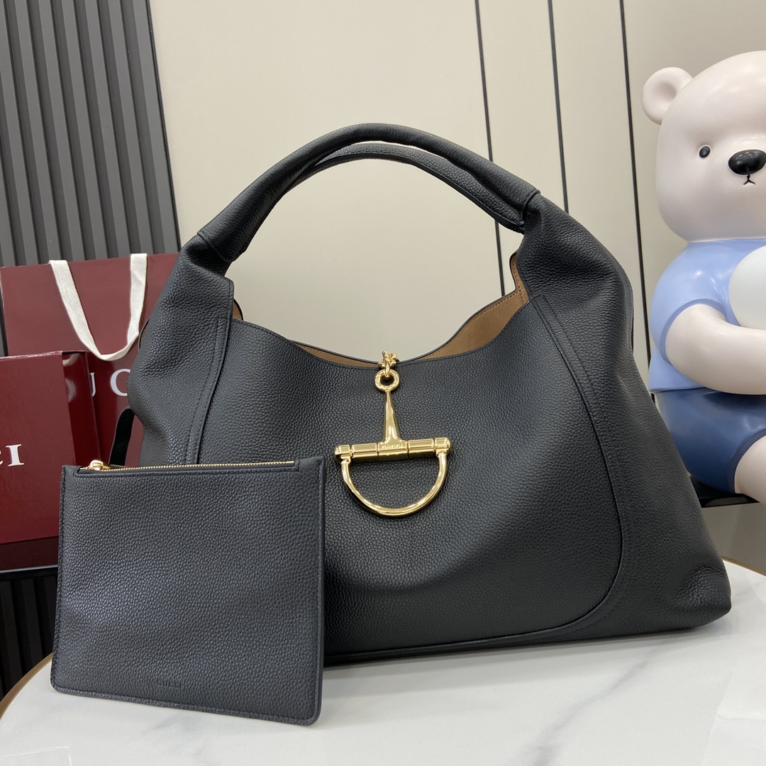 HSC-2E76C73C0001 GUCCI SOFTBIT MAXI SHOULDER BAG - Image 1