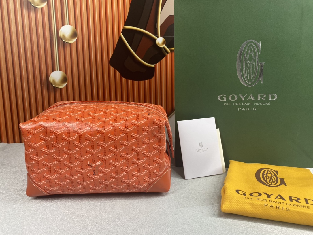 HSC-2F0BE51F3351 Goyard Bowling 25 Toiletry Bag - Image 1