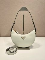 Prada Arqué Leather Shoulder Bag