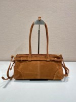 Prada Medium suede handbag - Image 4