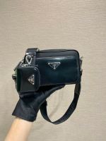 Prada Re-Nylon and Saffiano leather shoulder bag - Image 2