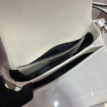 Prada Brushed leather shoulder bag - Image 8