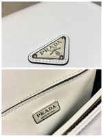 Prada Brushed leather shoulder bag - Image 9