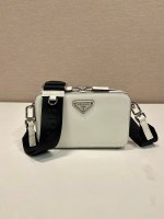 Prada Brique Saffiano leather bag