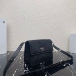 Prada Black Small Padded Re-nylon Shoulder Bag - Image 2