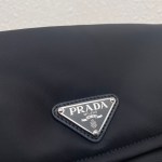 Prada Black Small Padded Re-nylon Shoulder Bag - Image 4