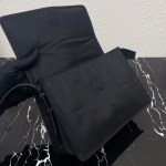 Prada Black Small Padded Re-nylon Shoulder Bag - Image 9