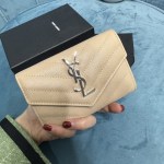 YSL CASSANDRE MATELASSÉ SMALL ENVELOPE WALLET - Image 8