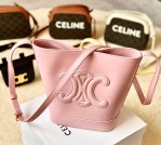 CELINE BUCKET CUIR TRIOMPHE BAG