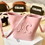 CELINE BUCKET CUIR TRIOMPHE BAG