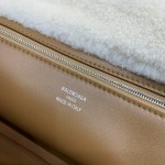Balenciaga Women’s Rodeo Handbag Medium in Noce/white - Image 7