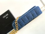 CELINE CHAIN SHOULDER BAG MATELASSE MONOCHROME - Image 4
