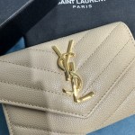 YSL CASSANDRE MATELASSÉ SMALL ENVELOPE WALLET - Image 7
