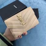 YSL CASSANDRE MATELASSÉ SMALL ENVELOPE WALLET - Image 8