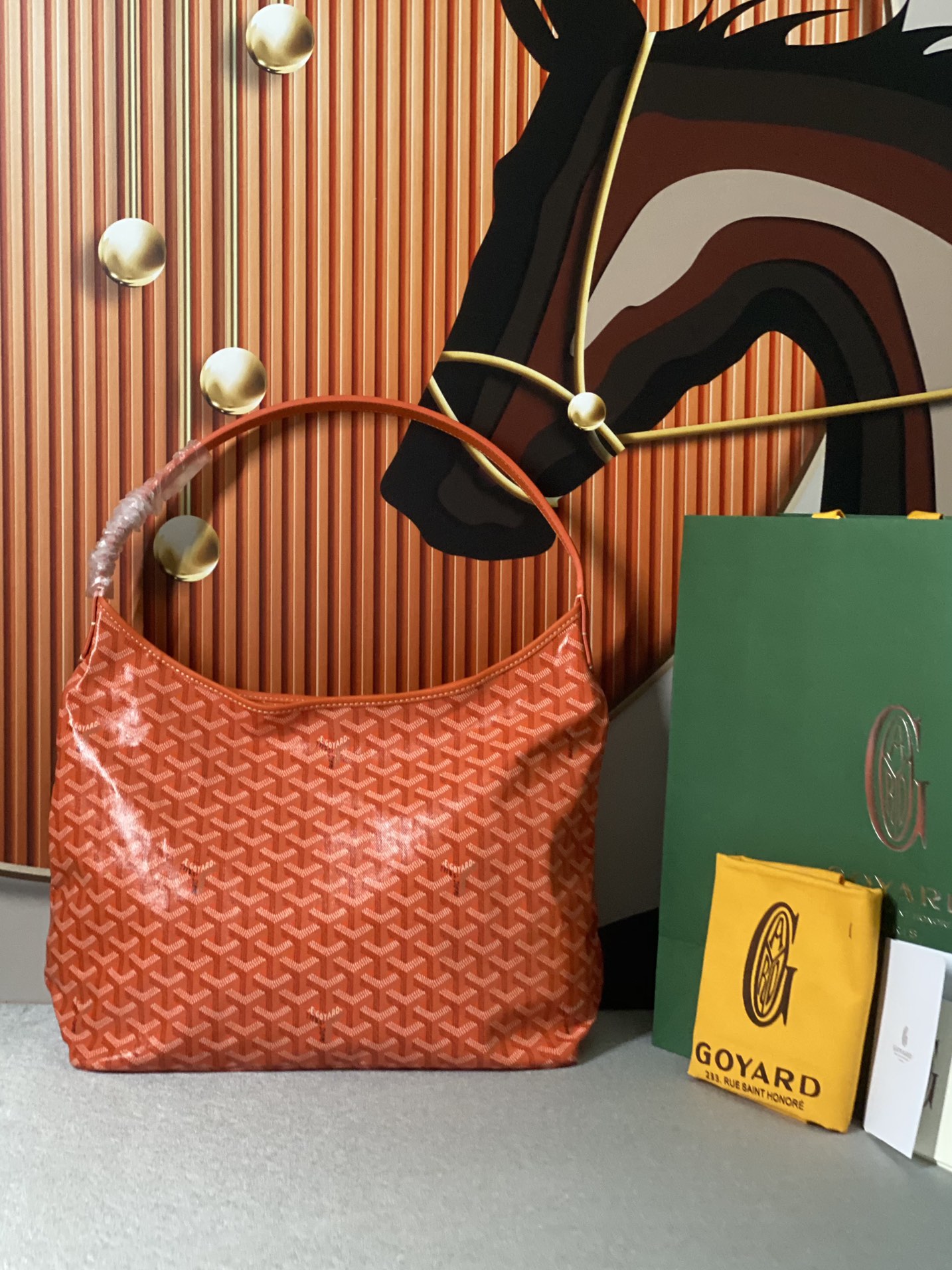 HSC-44FABEAC7478 Goyard Bohème Hobo Bag - Image 1