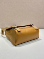 Prada Re-Nylon and leather shoulder bag - Image 3