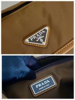 Prada Re-Nylon and leather shoulder bag - Image 5