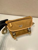 Prada Re-Nylon and leather shoulder bag - Image 8