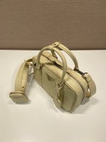 Prada antique nappa leather top handle bag - Image 3