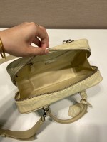 Prada antique nappa leather top handle bag - Image 7