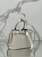 Prada Buckle medium leather handbag with belt - Image 2