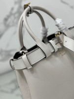 Prada Buckle medium leather handbag with belt - Image 6