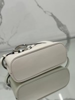 Prada Buckle medium leather handbag with belt - Image 7