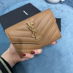 YSL CASSANDRE MATELASSÉ SMALL ENVELOPE WALLET - Image 8