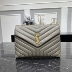 LOULOU MEDIUM IN QUILTED LEATHER
