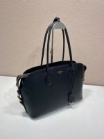 Prada Large leather tote bag - Image 2