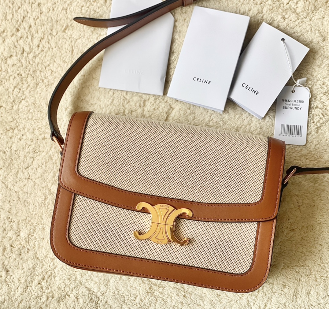 HSC-4C2C3A11C3D1 CELINE CLASSIQUE TRIOMPHE BAG - Image 1