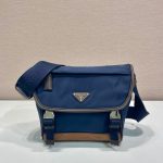 Prada Re-Nylon and leather shoulder bag