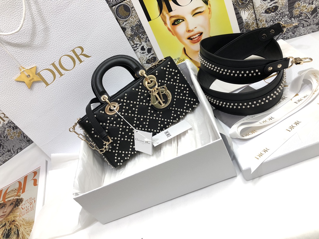 HSC-4E0E4E996695 Dior Lady D-Joy Bag Medium - Image 1