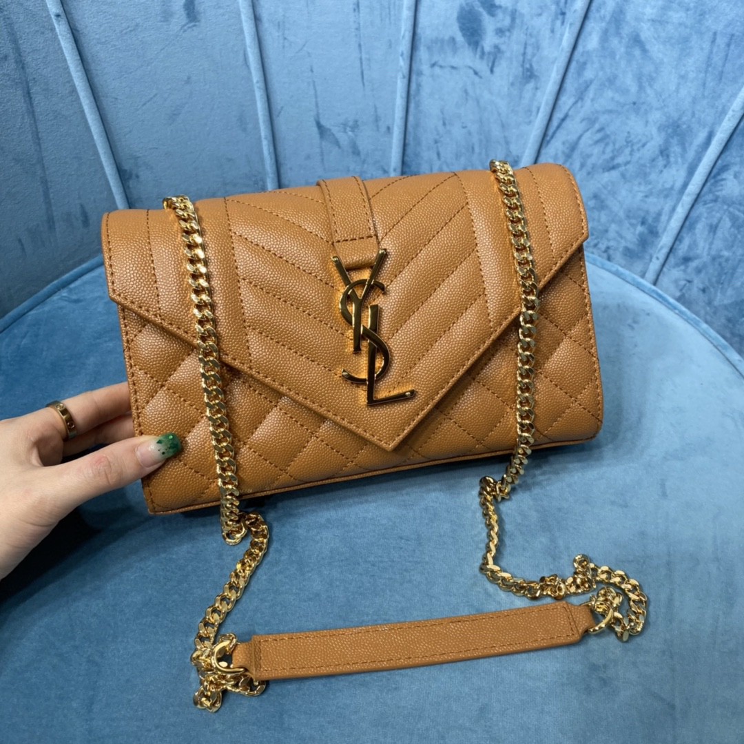 HSC-4EE6BF9E8F23 YSL ENVELOPE SMALL BAG - Image 1
