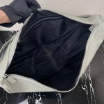 Large Leather Prada Triangle Bag - Image 8