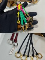 Prada Soft Sound small leather shoulder bag with charms - Image 9