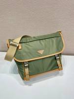 Prada Re-Nylon and leather shoulder bag - Image 2