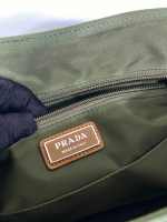 Prada Re-Nylon and leather shoulder bag - Image 3