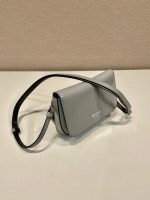 Prada Brushed leather mini-bag with shoulder strap - Image 3