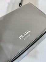 Prada Brushed leather mini-bag with shoulder strap - Image 6