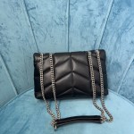 YSL Toy Puffer In Lambskin - Image 8