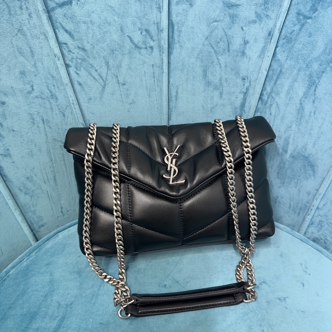 HSC-519C71DEFE43 YSL Toy Puffer In Lambskin - Image 1