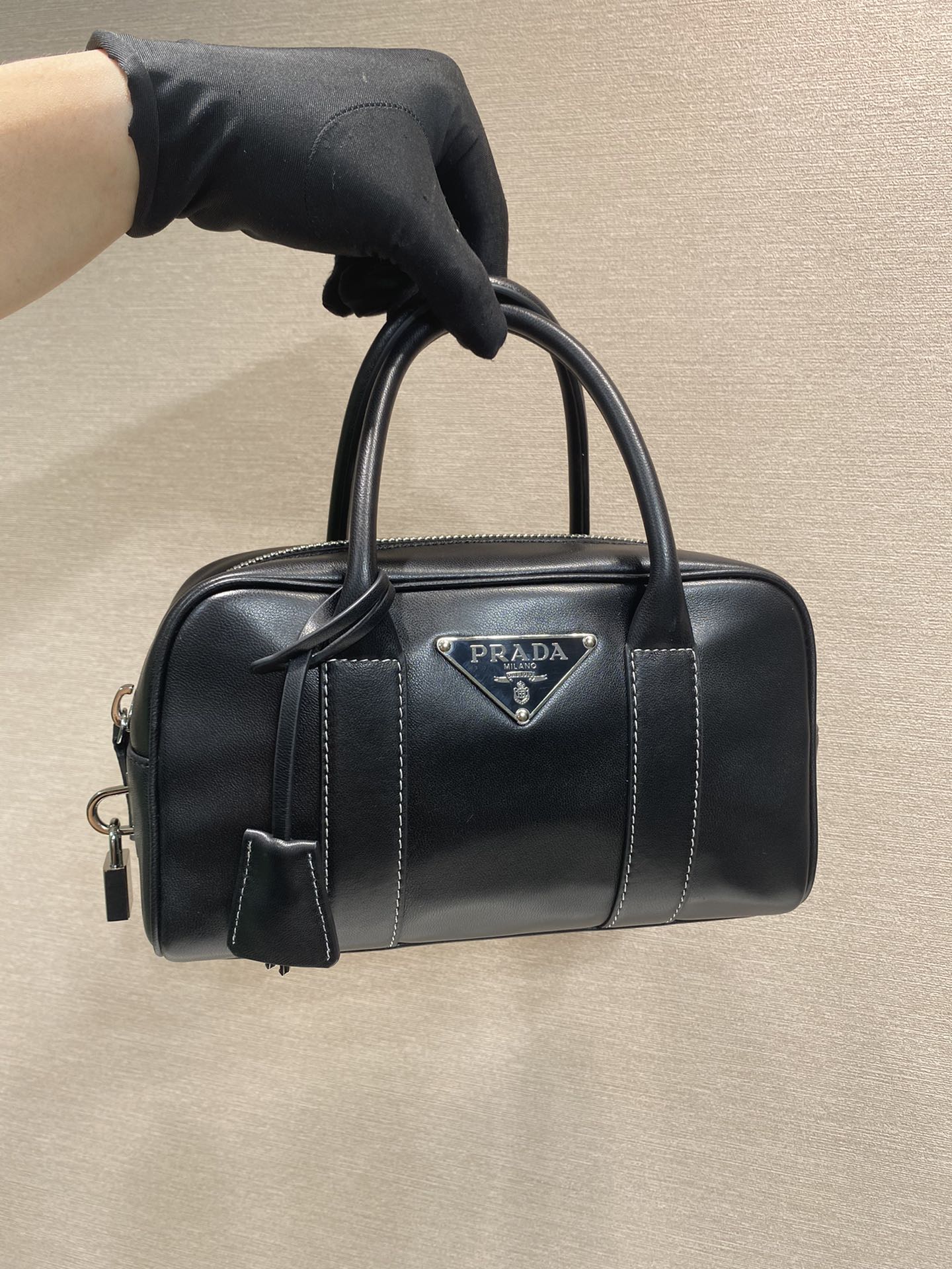 HSC-51E0A0C68703 Prada Boston Bag - Image 1