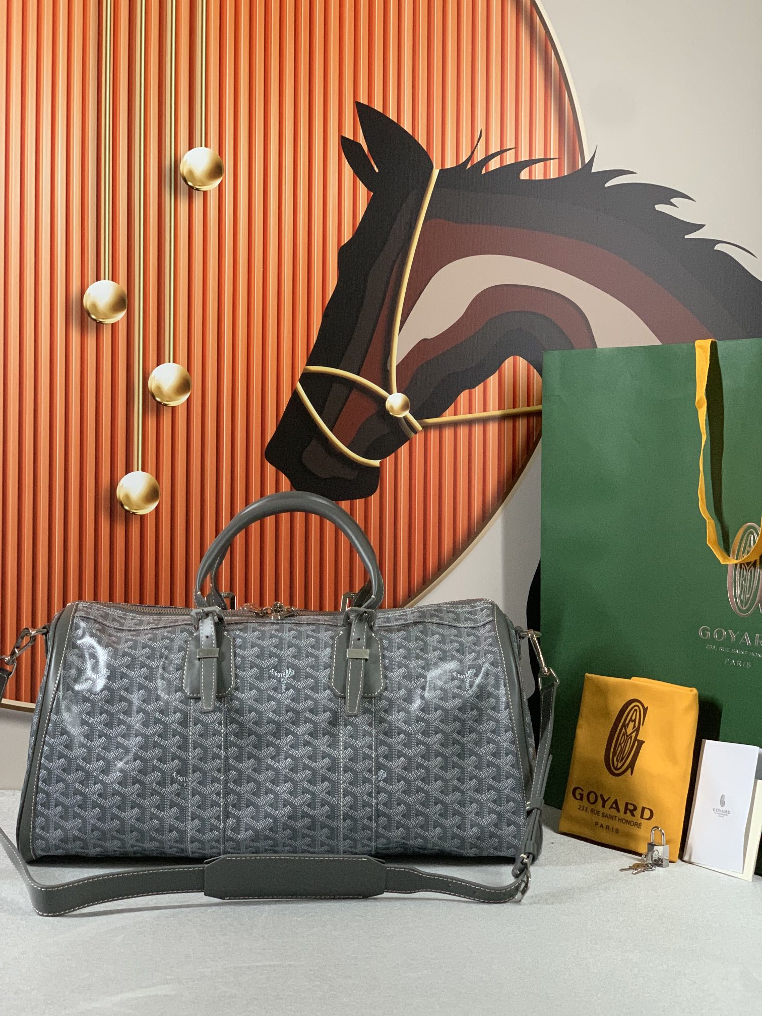 HSC-5226F04F9DDC Goyard Boston 45 bag - Image 1