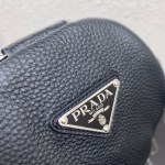 Large Leather Prada Triangle Bag - Image 5